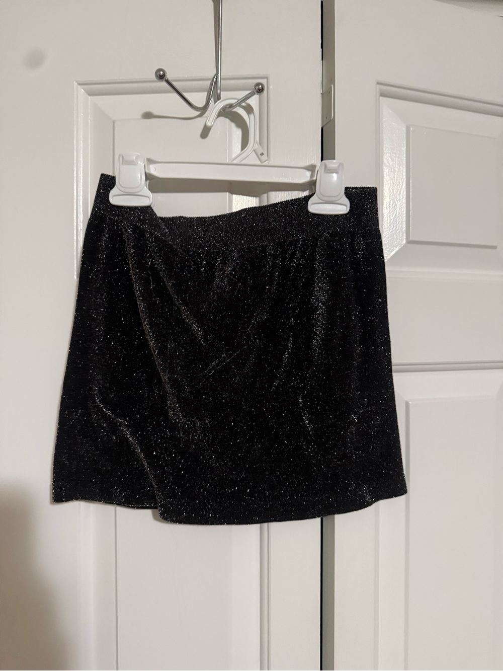 Sparkly mini skirt